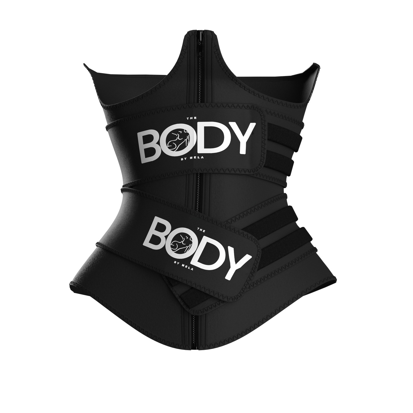 GET ME BODIED - DOUBLE BELTED LATEX WAIST TRAINER